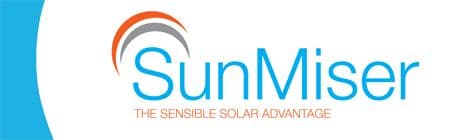 The logo for SunMiser.
